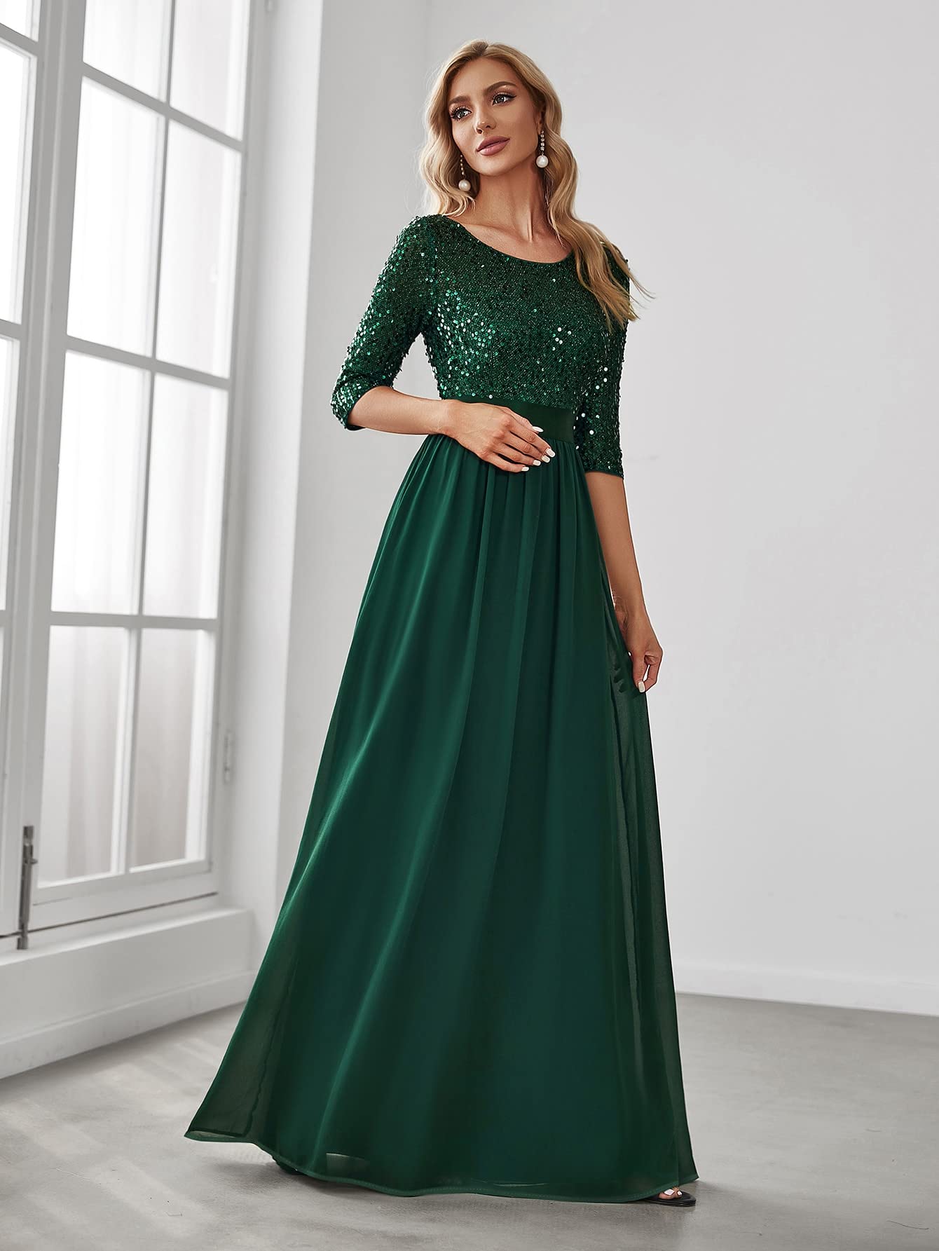Amazon.com: Neeno Women's Dresses Sequin Detail Formal Dress Dress for Women (Color : Dark Green, Size : Small) : Clothing, Shoes & Jewelry Amazon.com: Neeno Women's Dresses Sequin Detail Formal Dress Dress for Women (Color : Dark Green, Size : Small) : Clothing, Shoes & Jewelry