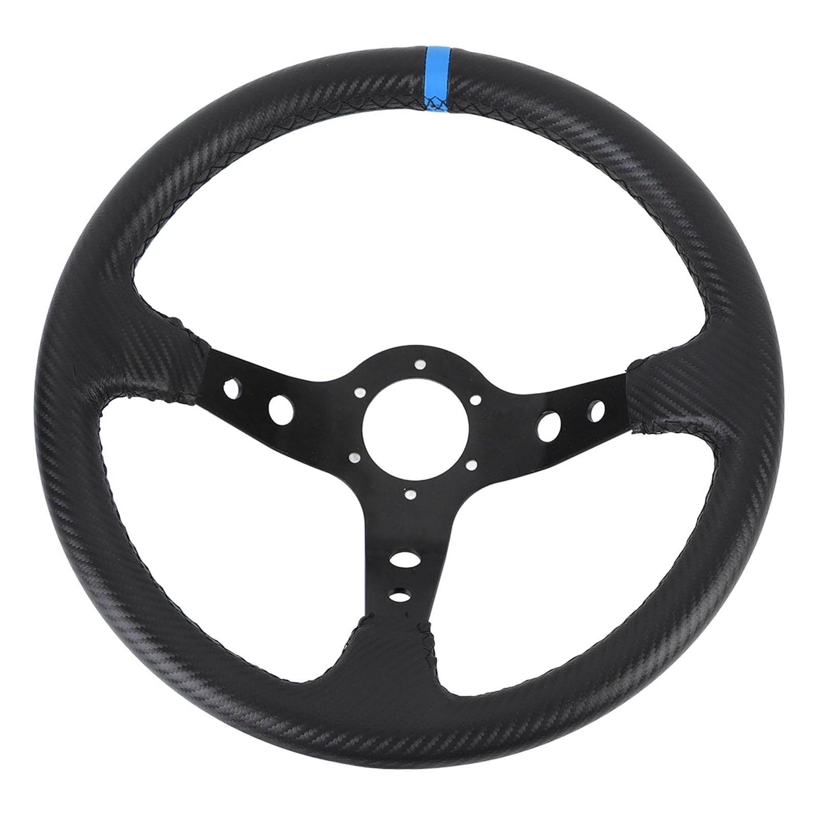 Ausla Volume delle Corse in Carbonio in Fibra di Carbonio 14 pollici. (BLUE)