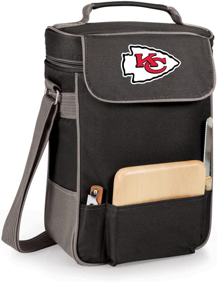 PICNIC TIME NFL Unisex-Adult NFL Duet Wine & Cheese Tote