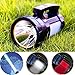 Odear Handheld Spotlight Super Bright 6000 Lumens Portable Rechargeable LED Searchlight Lantern Flashlight Waterproof Spot lamp for Hunting Hiking Camping