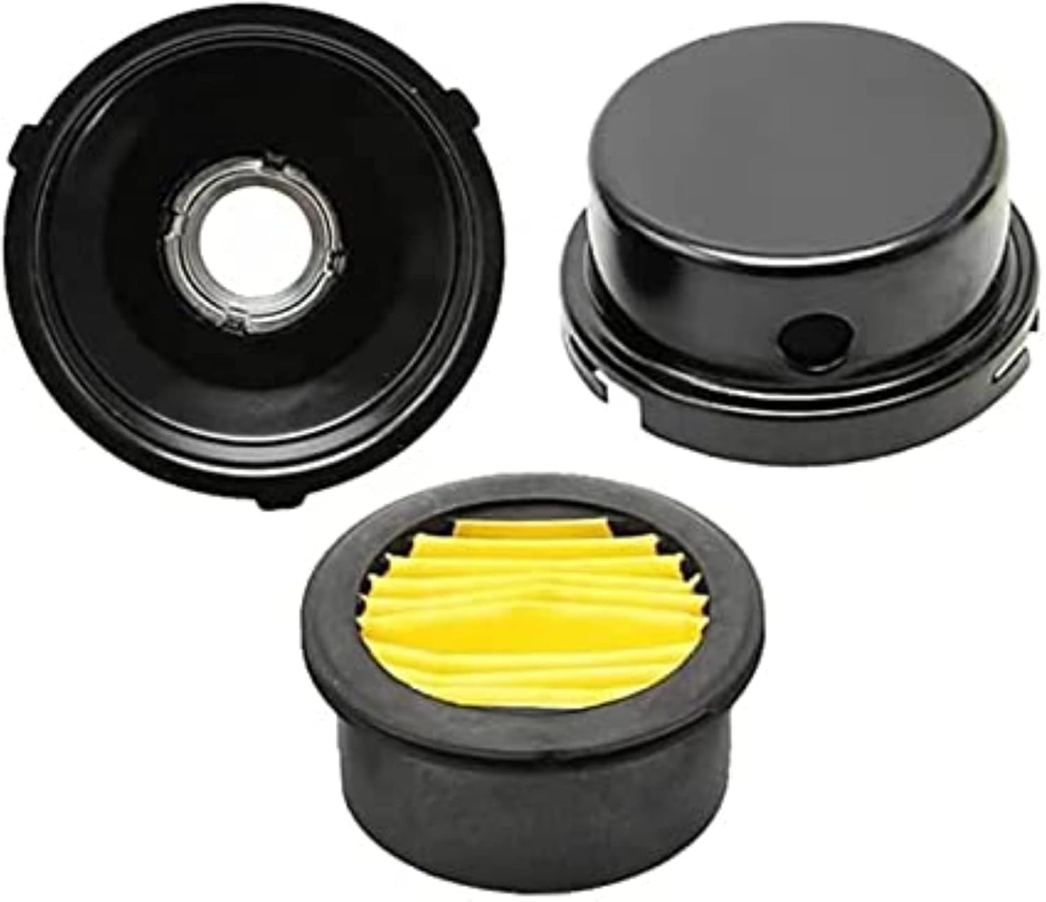 HL018200AV Air Compressor Silencer Filter Metal Air Compressor Intake Filter Sound Muffler Silencer 20mm Thread (1/2"PT 20mm)