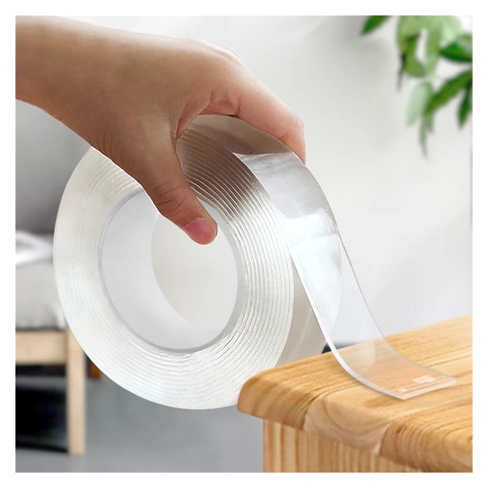 Nastro adesivo biadesivo trasparente, Nastro biadesivo da 2 mm, adesivi murali da 5 m, for la casa, nastri spessi e resistenti da 1 m/2 m, adesivi bifacciali(3 M,30 MM)