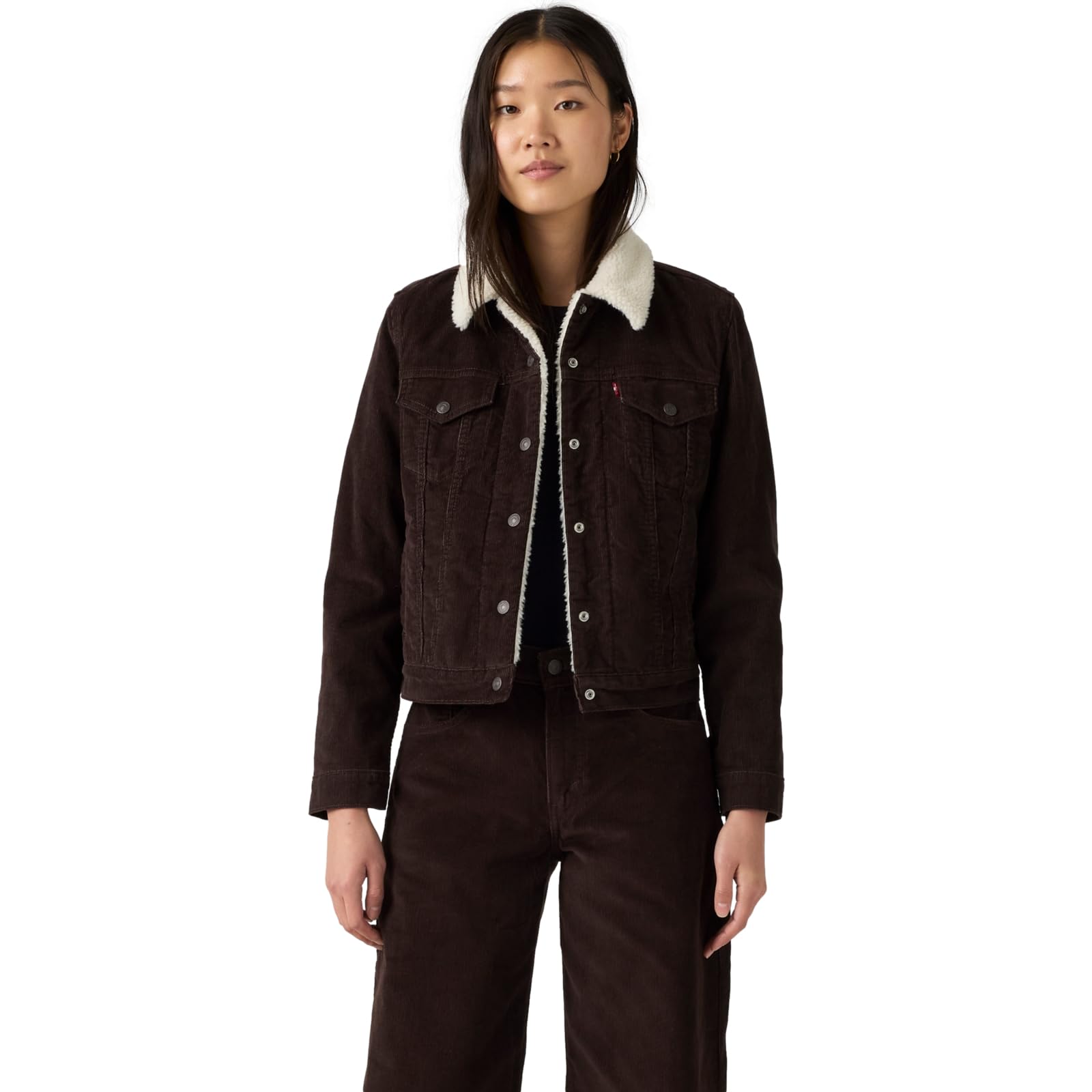 Levi's Women's Original Sherpa Trucker Jackets (Standard and Plus)