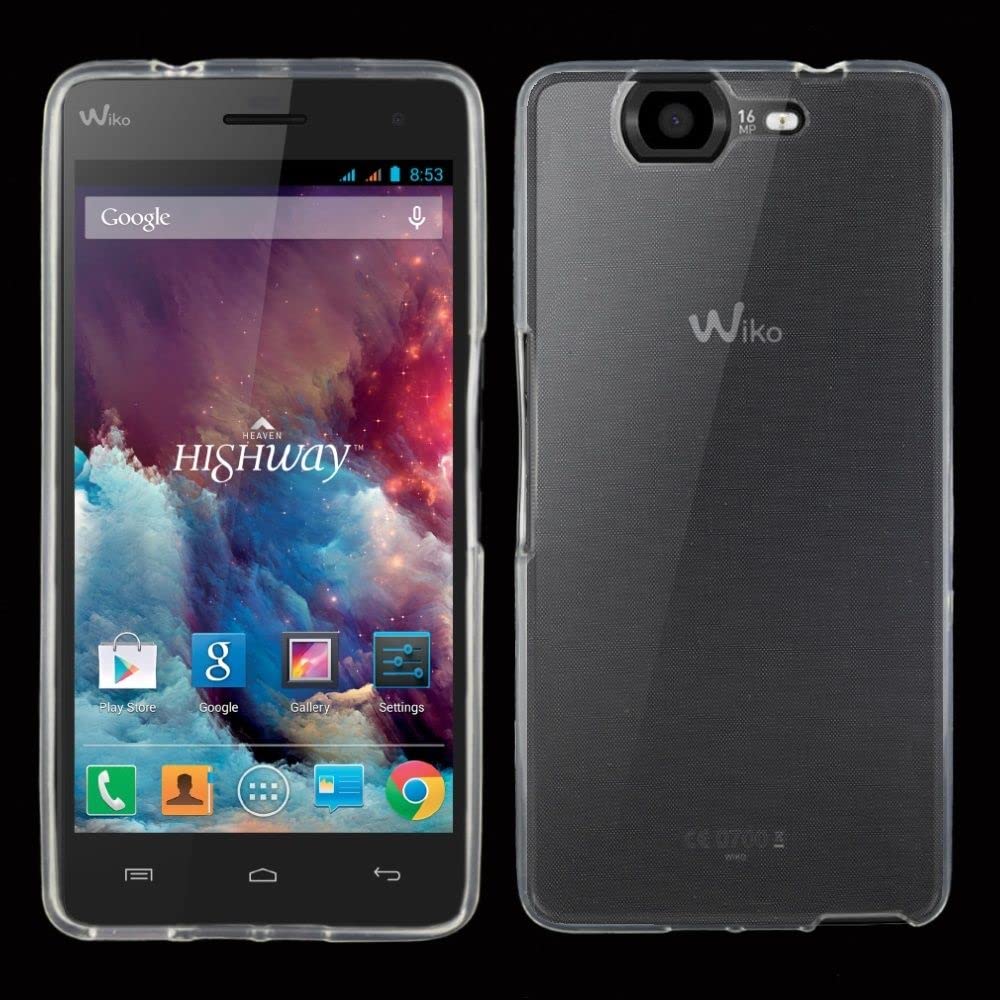 EbestStar Cover Trasparente Per Wiko Pulp 4G – Custodia In Silicone TPU Sottile E Morbida