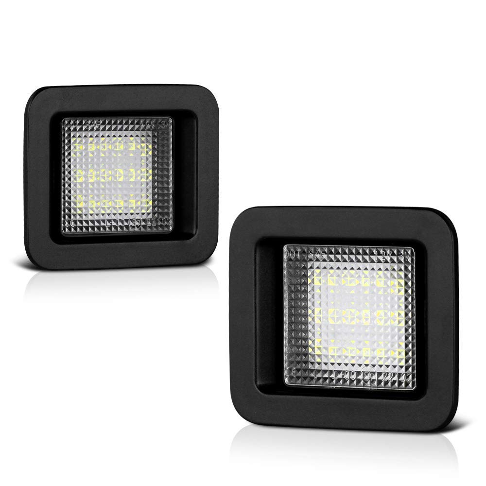 eLoveQ 18 SMD Replacement LED LICENSE PLATE LAMP LIGHT Compatible with FORD 2015-2019 F-150