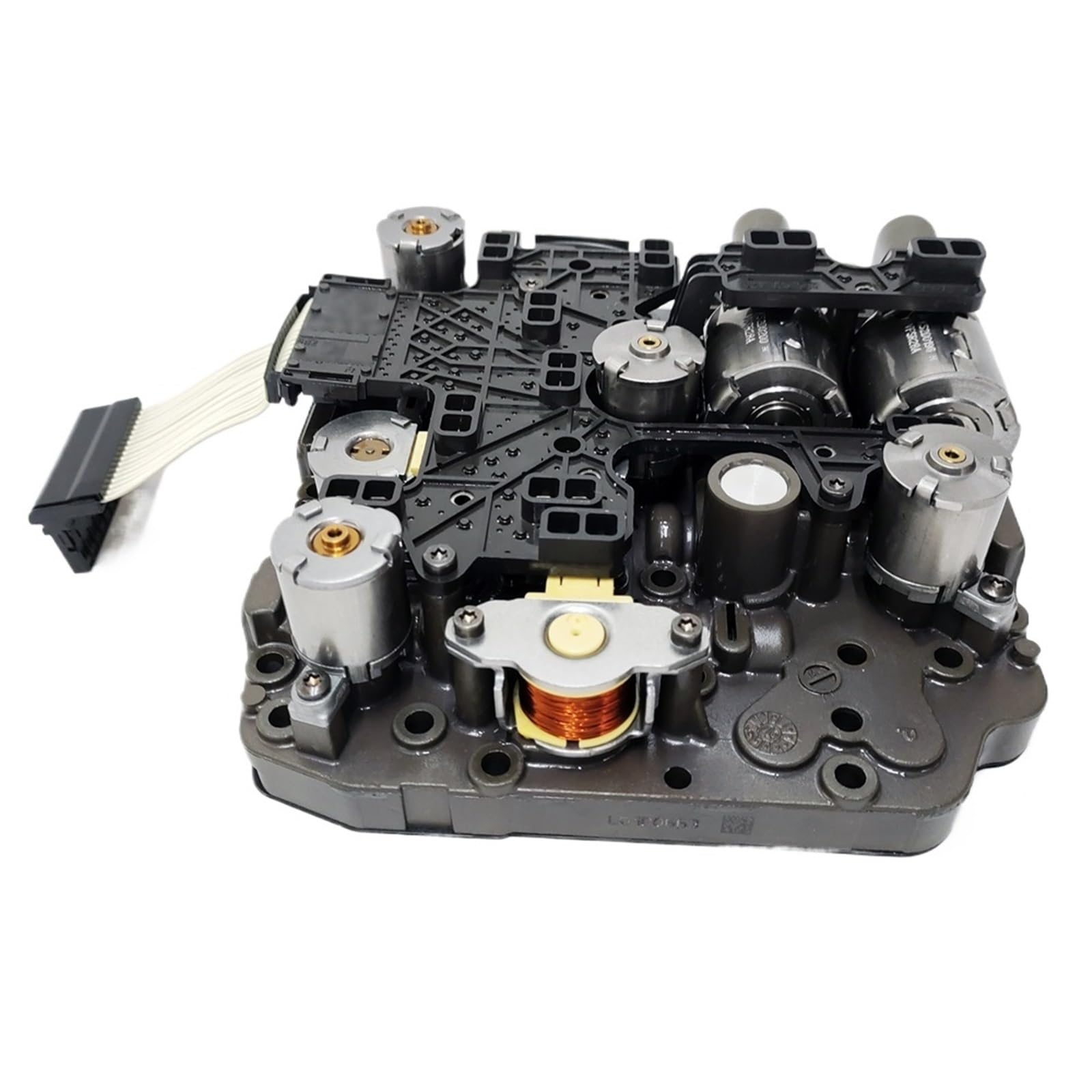 02E927770AL 6-Speed 02E DQ250 Automatic Transmission Valve Body with Wire Plate Fit for VW Fit for Audi Fit for Skoda Transmission Valve Body Solenoid Gearbox Valve BOD(02E927770AD)