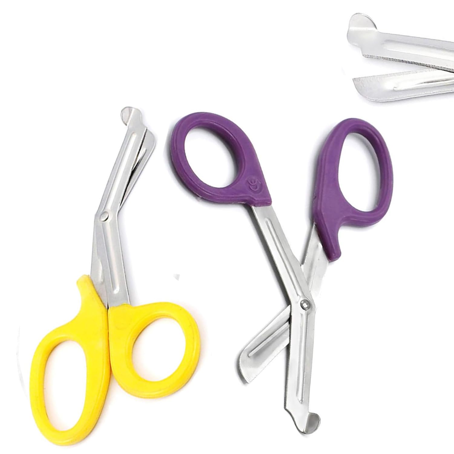 Limpiador Ultrasonidos Amarillo Línea De Utilidad 5.5" EMT Tijeras De Vendaje Tijeras Paramédico EMS Pesas Ajustables