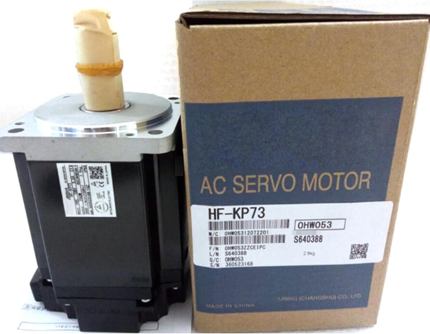 LYEUXHJPX HF-KP73 AC Servo Motor HFKP73 Sealed in Box 1 Year Warranty