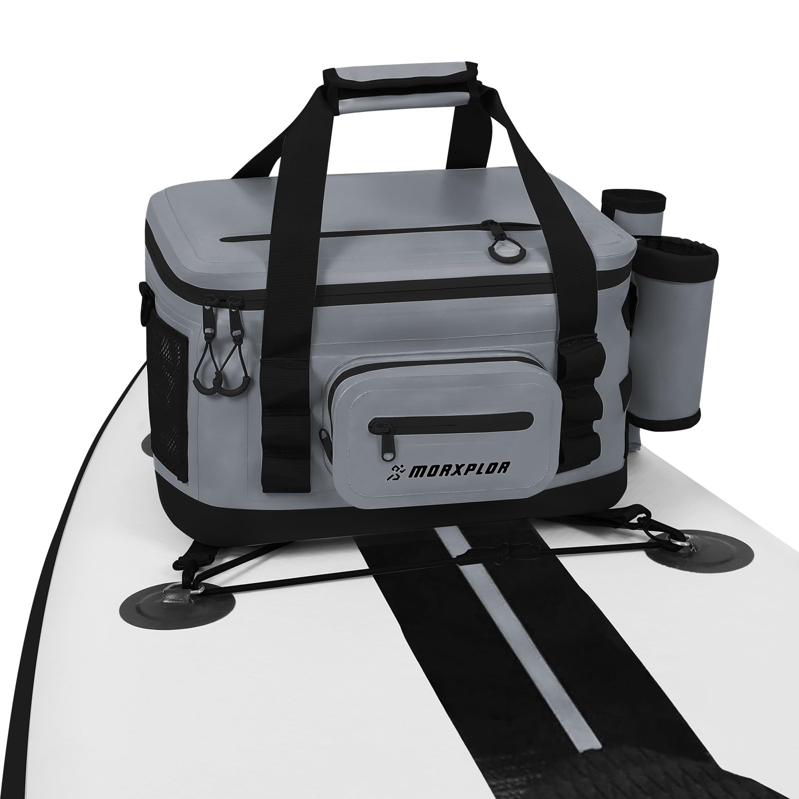 Waterproof Shell 24 cans Paddle Board Cooler Bag, Sup Deck,Kayak Cooler Bag Accessories