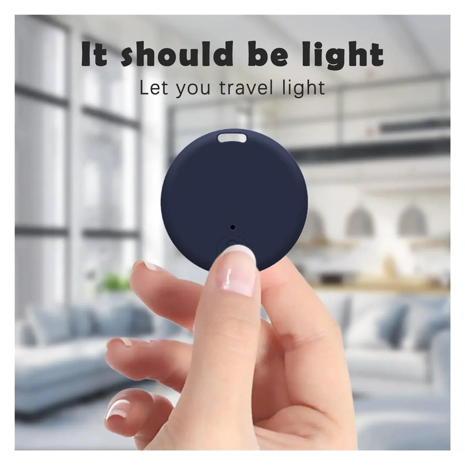 Przenośny mini GPS Lokalizator zapobiegający stratom Bluetooth, starzy ludzie Dzieci Zwierzęta domowe Bluetooth 5.0 Mobilny lokalizator okrągłych kluczy, inteligentny lokalizator obiektów, lokalizator