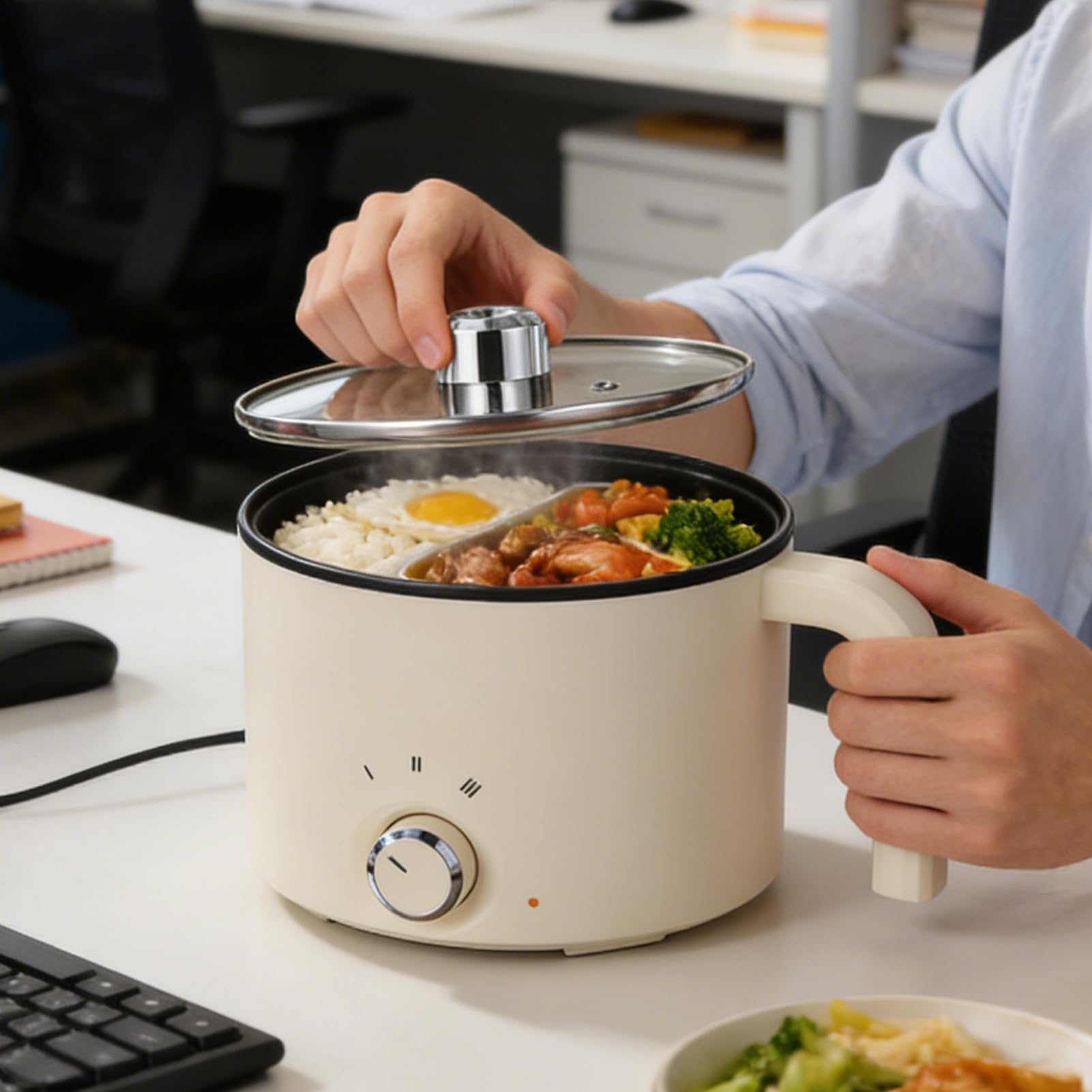 Pentola elettrica per noodle, protezione personale contro il surriscaldamento