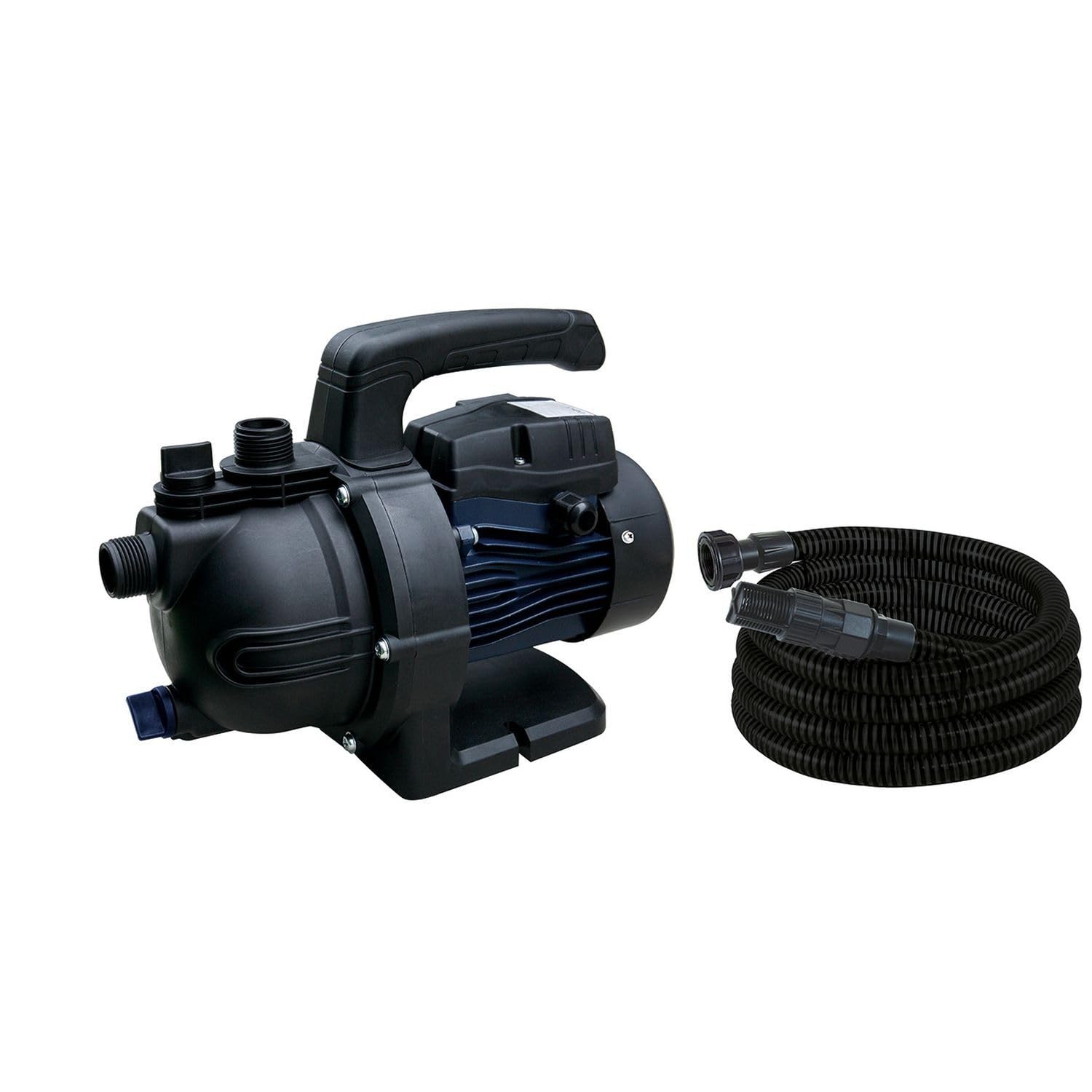 SPIDO - Pompe d'Arrosage de Surface Auto-Amorçante 800 W avec Kit Aspiration 5 m - 3 600 l/h - 3,7 Bars