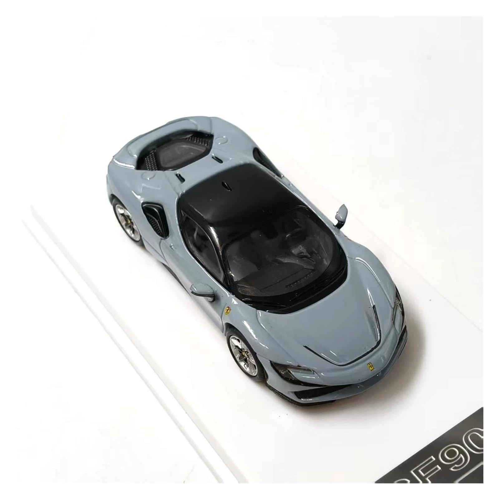 Metallo Scala Replica Modellini Di Auto In Lega Pressofusa In Scala 1 64 Per SF90 Supercar Collezione Veicoli In Miniatura Hobby Veicoli Giochi Set