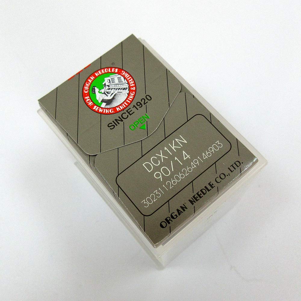 100 szt. organów Dcx1Kn przemysłowe igły do maszyn do szycia do dzianin (rozmiar drutów: 14/90)