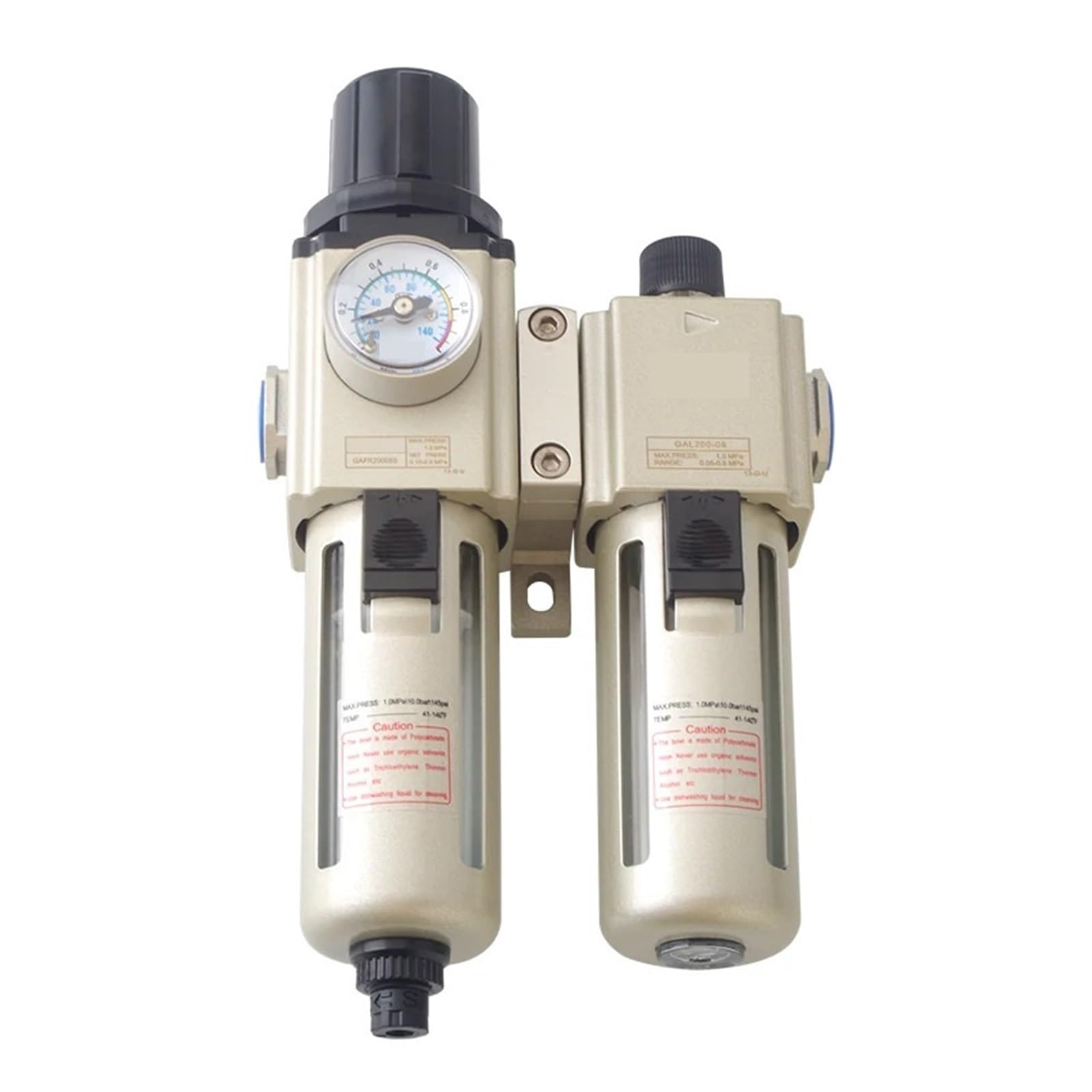 Filtre duplex GAFC600C20S double filtration industrielle compacte pour fluides