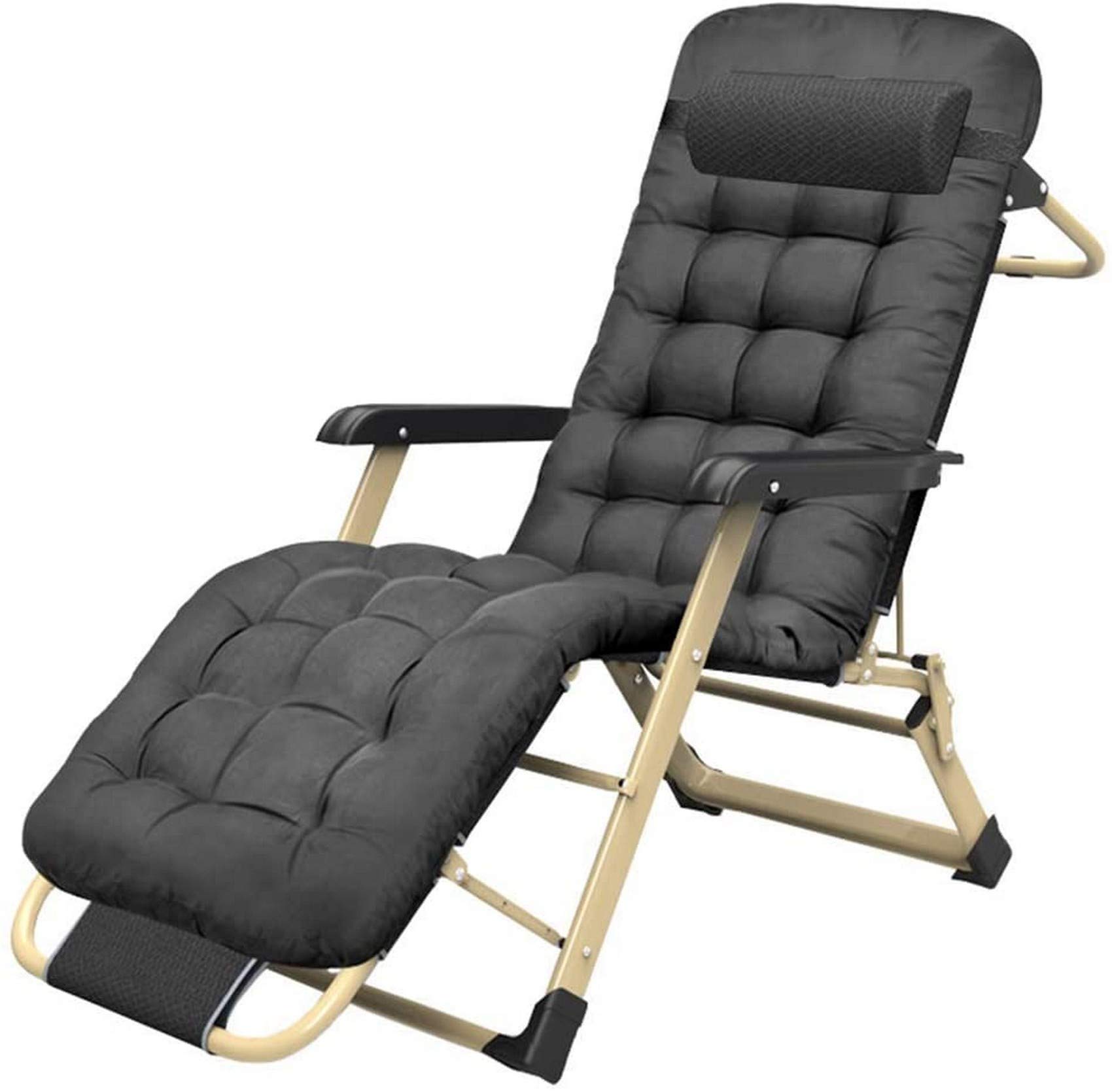 Chaise de jardin inclinable pliante pour vos sessions de camping et voyage en plein air