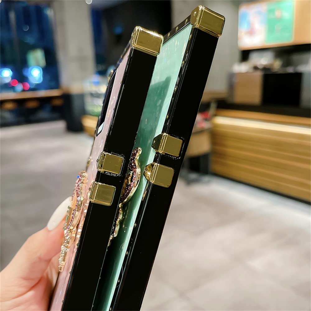 nincyee Square Case for Vivo Y21 2021/Y21S/Y33S, Luxury Bright