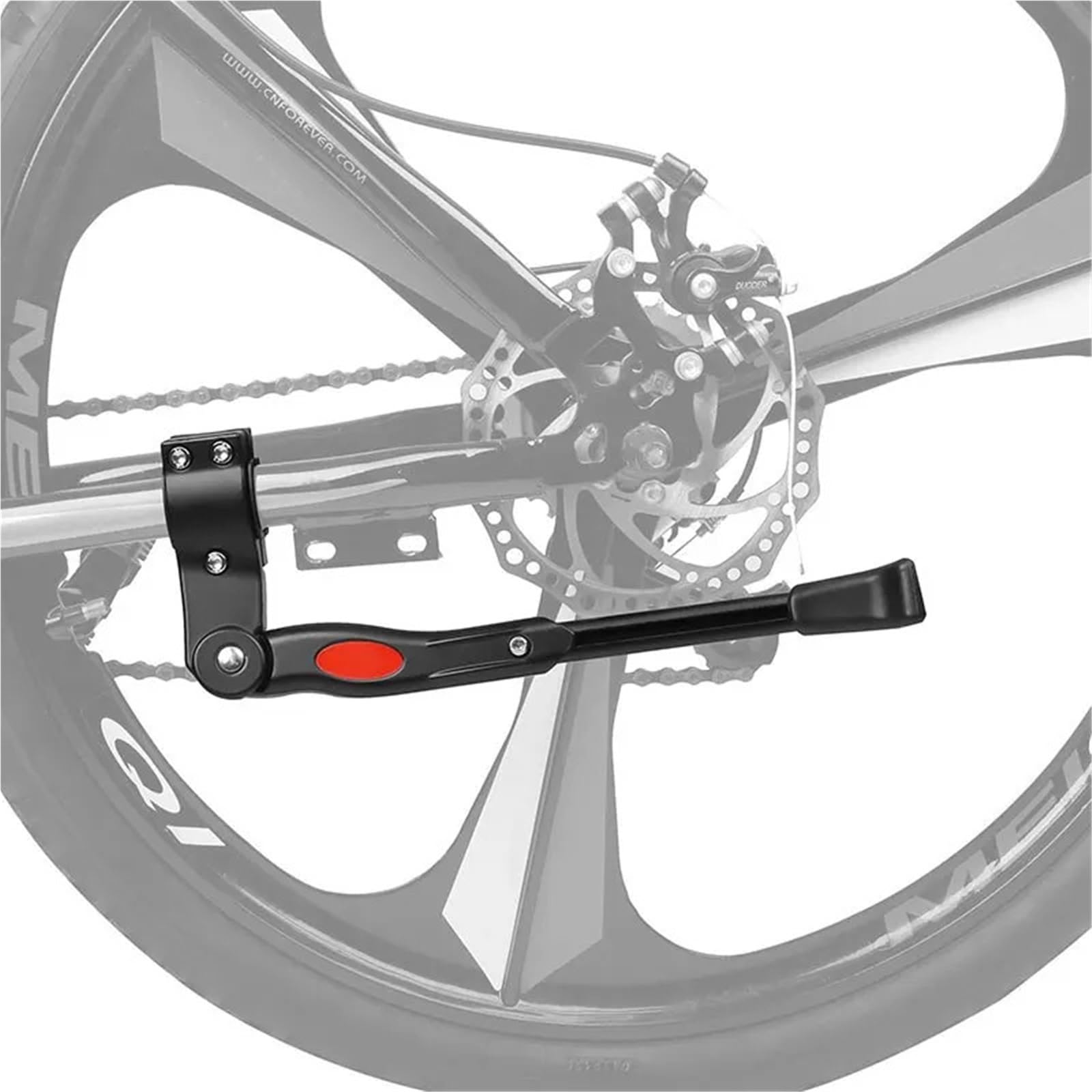 Verstellbarer Fahrradständer, Parkständer, Seitenstütze, für Mountainbike, Rennrad, 6 Stück