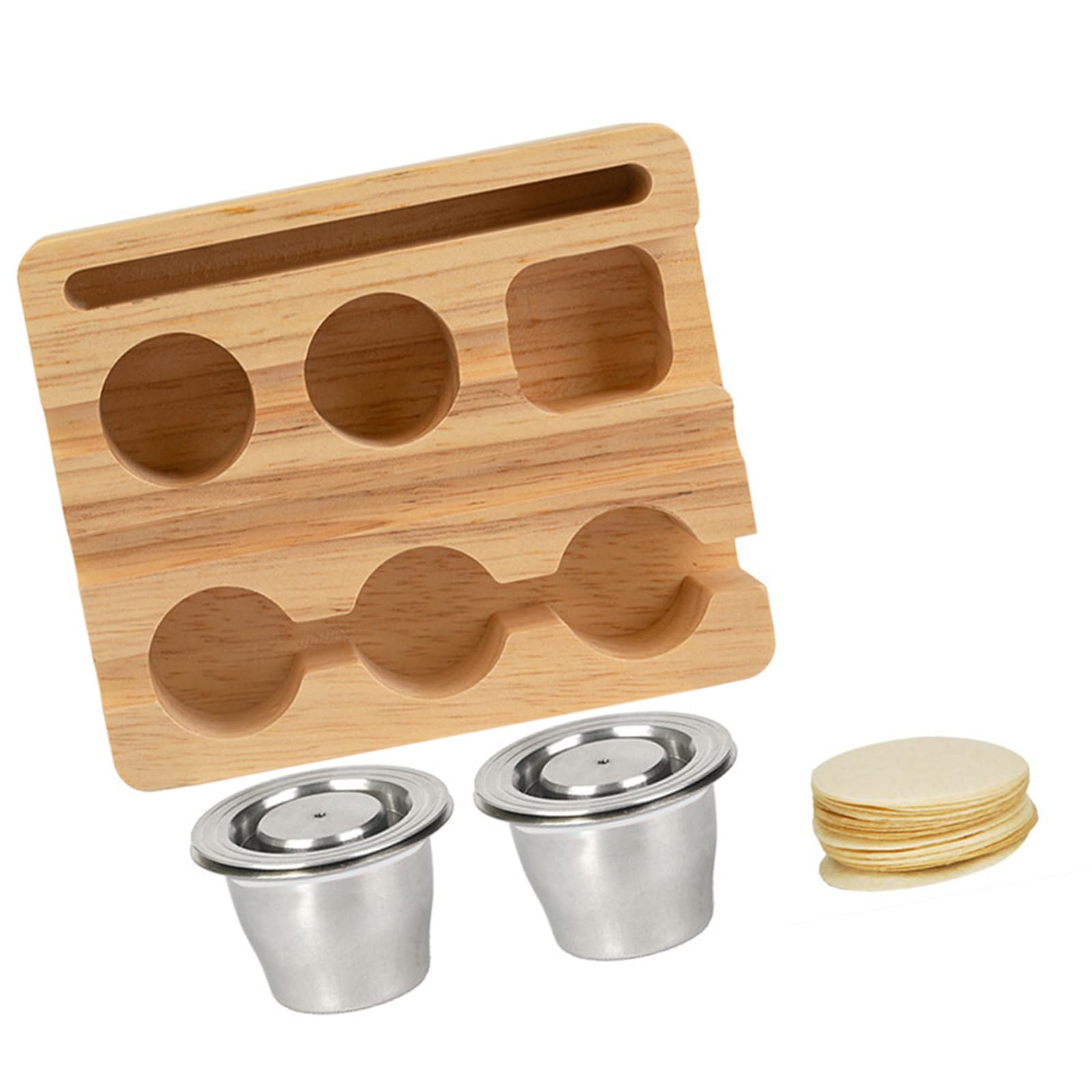 Tsophreniq Aluminum Coffee Basket for CitiZ D112 C112 C60 C60P Espresso Machine, Dishwasher Safe Filter Accessories Coffee Tamping Tool