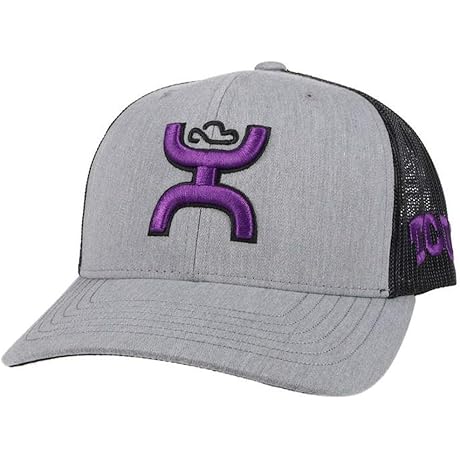 HOOEY Men's Texas Christian University Officially Licensed Collegiate Hat (US, Numeric, 0, 8, 7105T-Grey/Black)
