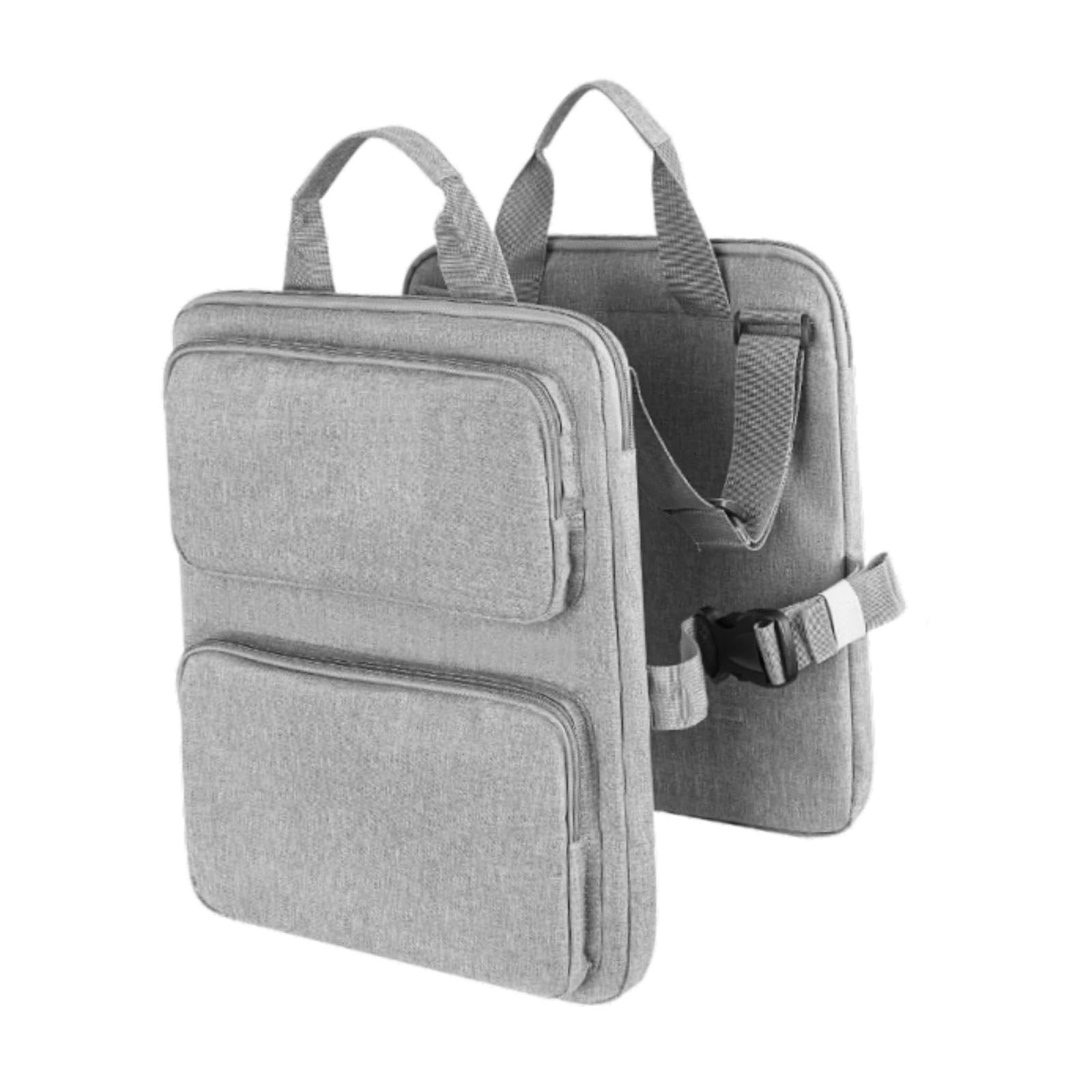 Gepäckorganizer für oder Koffer, Reiseaccessoire mit Aufbewahrungstaschen für Geschäftsreisen und Outdoor-Aktivitäten, Grau
