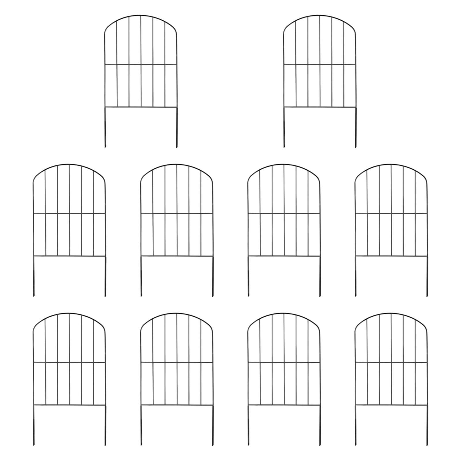 10Pcs Decorative Garden Fence Panels Door Outdoor Lawn Animal Barrier Fences |Home & Garden | Yard, Garden & Outdoor Living | Garden Fencing | Fence Panels-picture-11