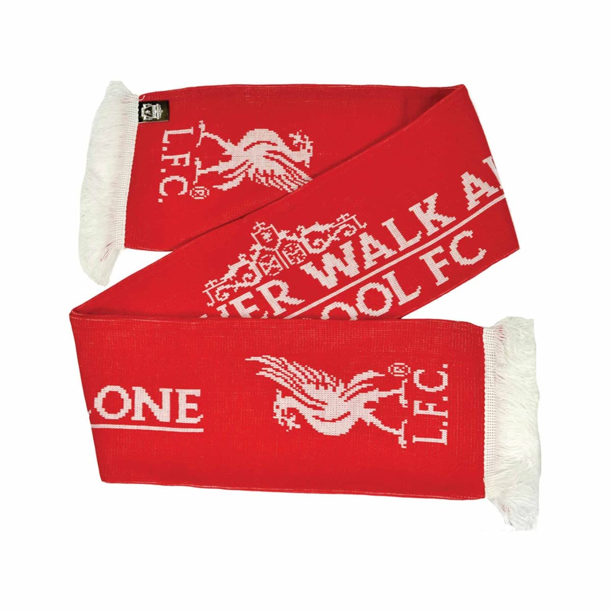 Liverpool F.c. Red,White,Yellow Liverpool Fc Authentic Epl Scarf - Imported From The Uk