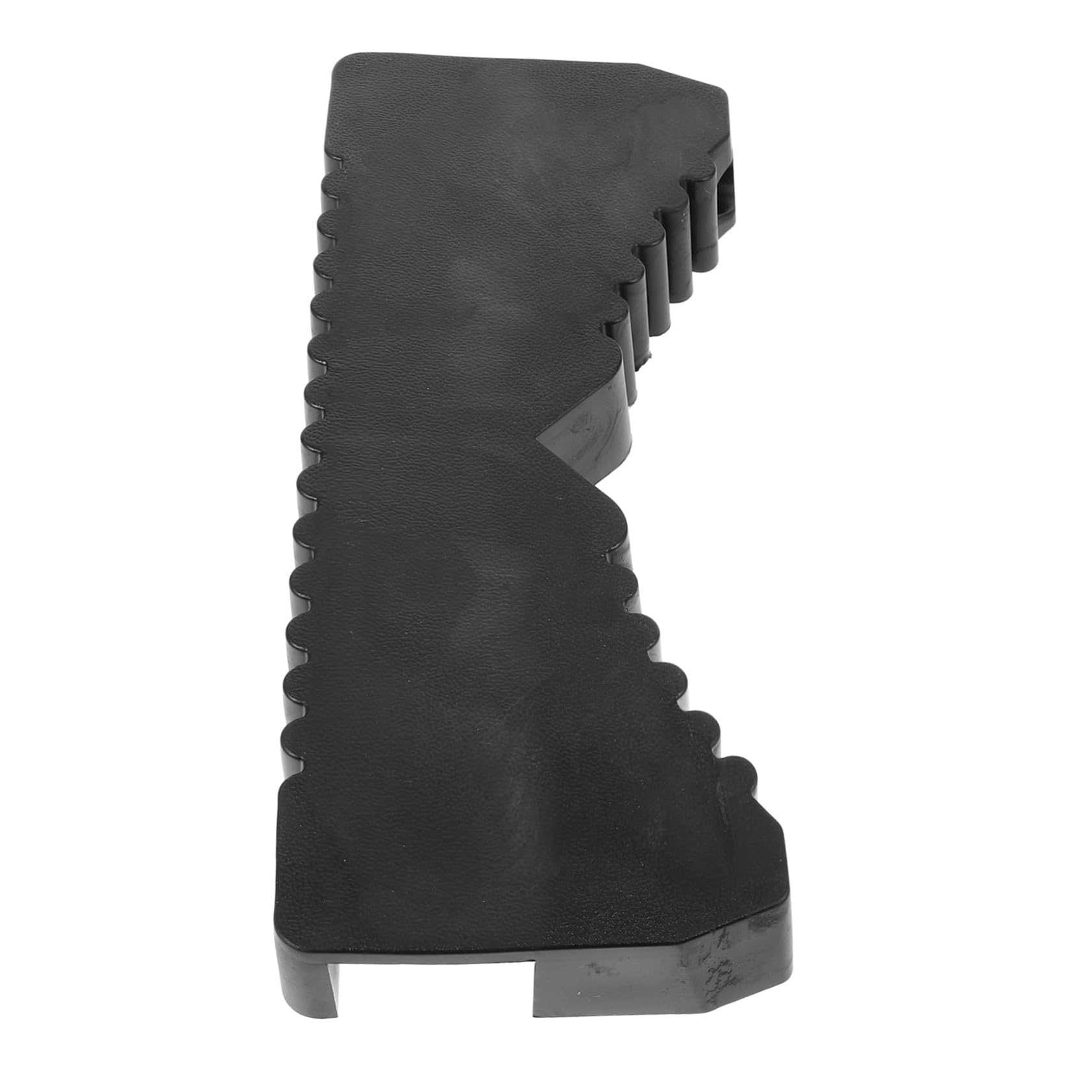 Accessoire antidérapant pour échelle en aluminium avec patin caoutchouc noir