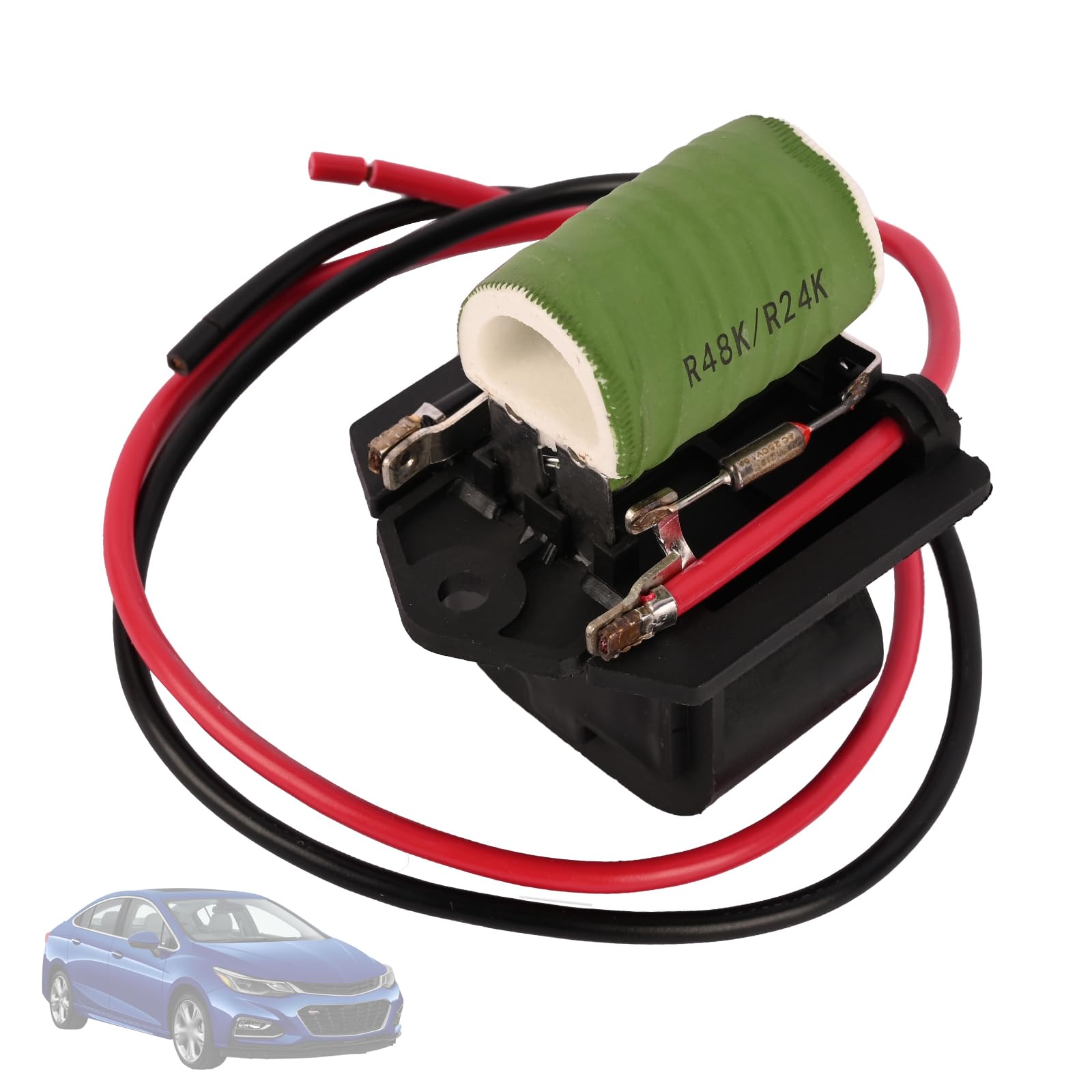 QUARKZMAN Resistore Relè Motore Ventola Radiatore – Per Chevrolet Cruze 2011-2016, Ricambio 13427161
