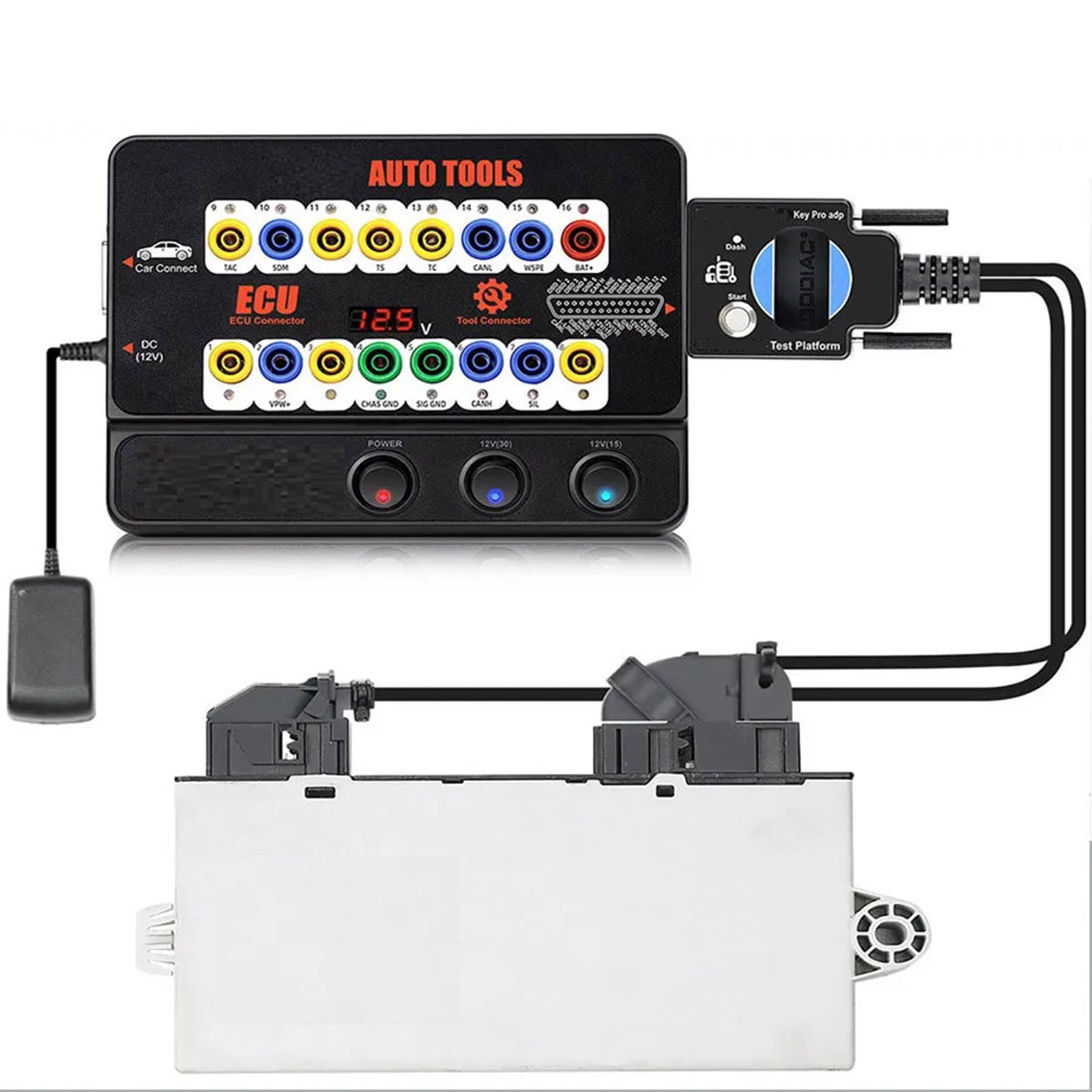 Profession - Plataforma de diagnóstico integral de función completa para vehículos, múltiples herramientas, incluyendo IM608 VVDI2 ACDP
