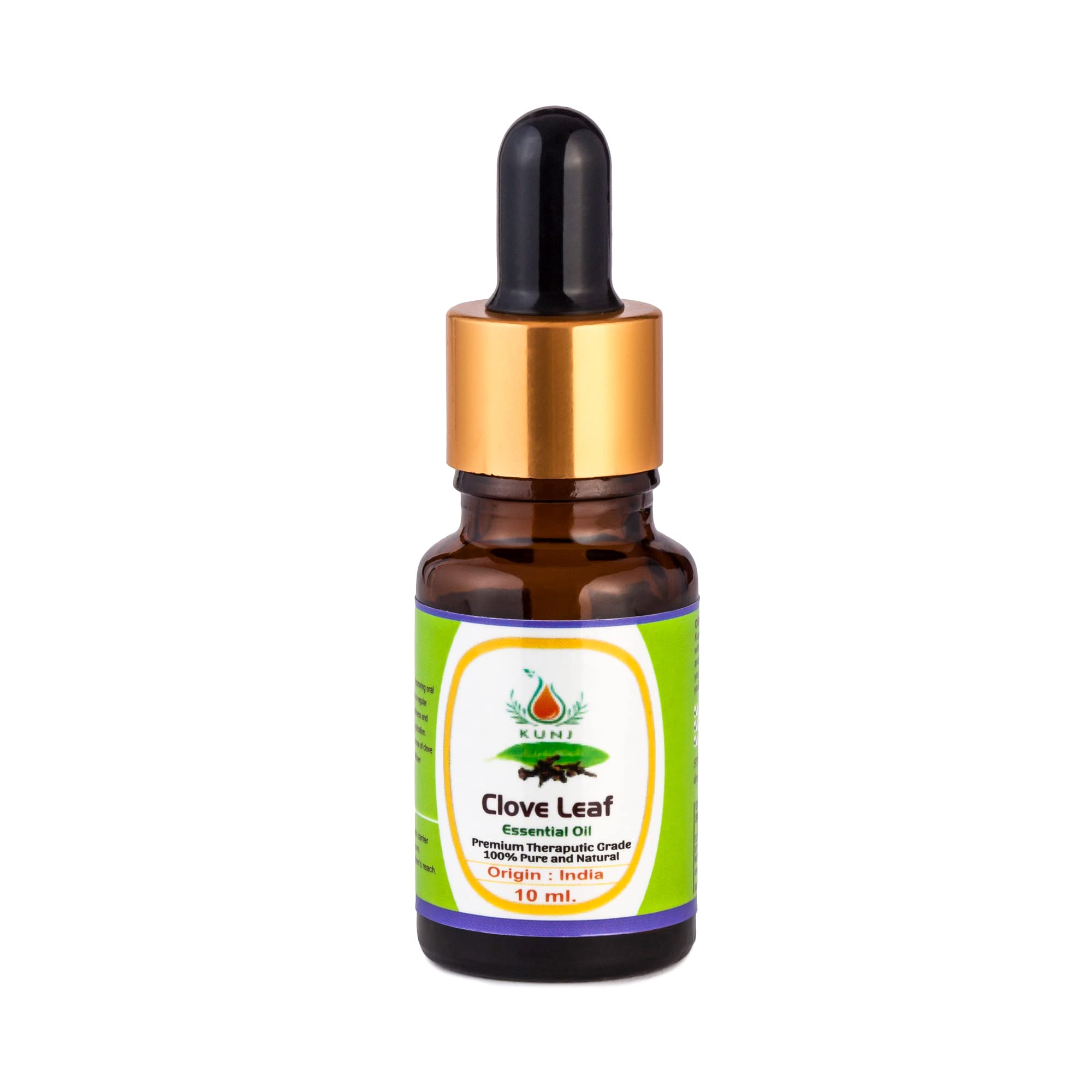 KUNJ Clove Leaf Essential Oil (Syzygium aromaticum) 100% Pure & Natural Undiluted Therapeutic Grade. Steam Distilled. 10ML (B0C6JSKT96) Amazon Price History, Amazon Price Tracker