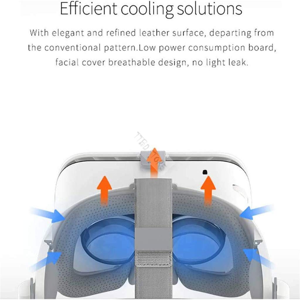 VR Headset con Control Remoto, Gafas De Realidad Virtual 3D VR Gafas para Teléfono Inteligente iOS Android Smartphone
