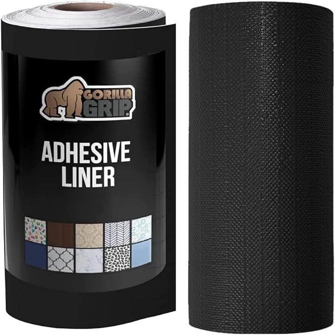 Gorilla Grip Drawer Liner and Smooth Drawer Liner, Shelf