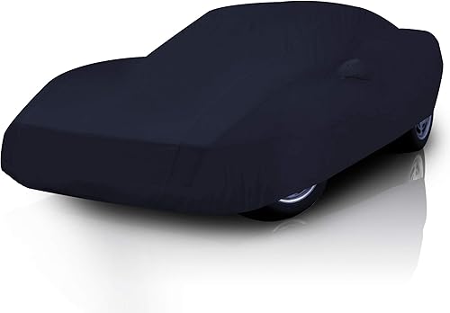 Funda elástica de satén para Pontiac Firebird Trans Am 1982-1992, color negro