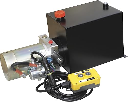 Unidad de potencia de CC de 12 voltios - de efecto único, remolque volquete, número de modelo YBZ5-F2.1D1W2WUCTT1