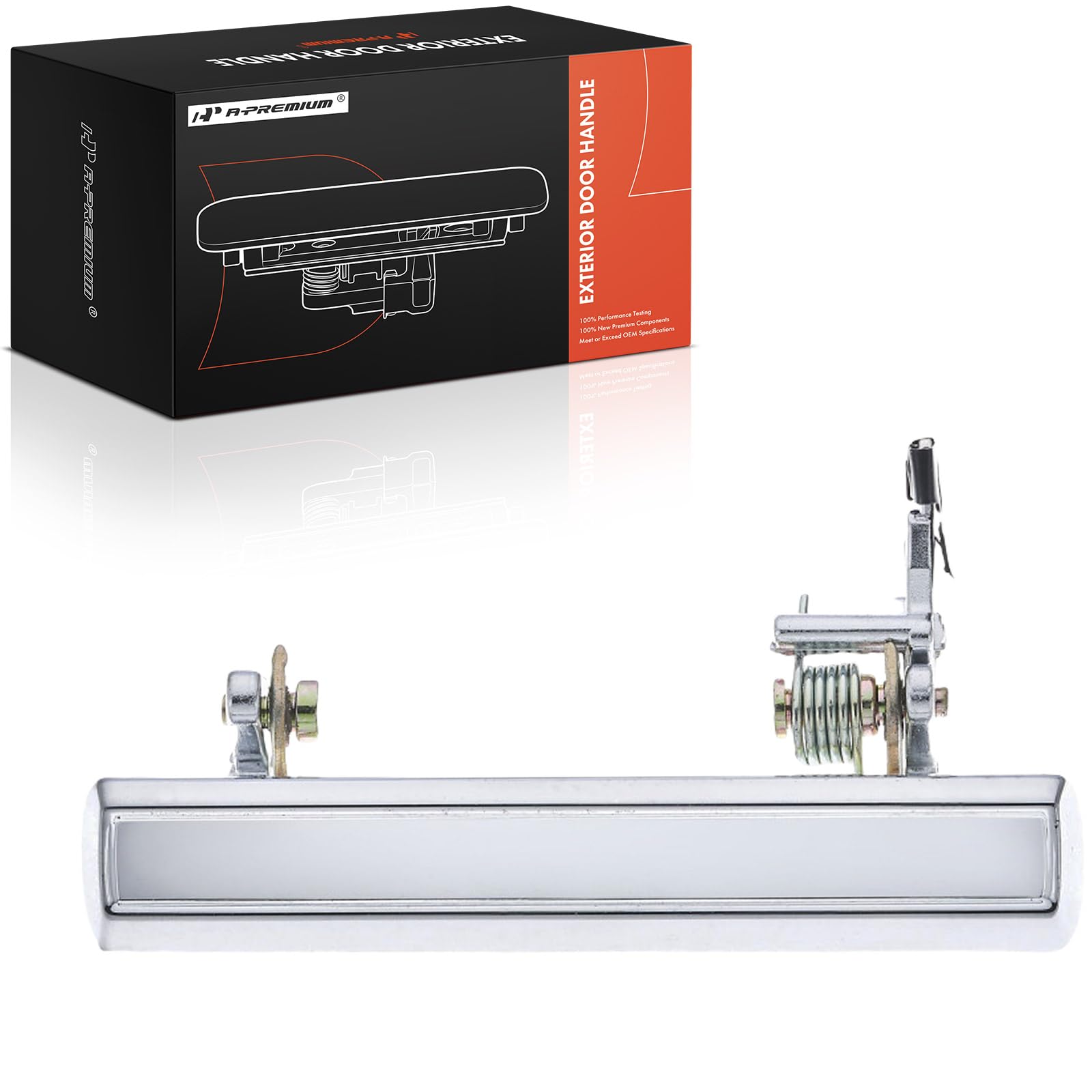 A-Premium Front Driver Side Exterior Door Handle Compatible with Chevy Impala, Camaro, Caprice, Bel Air, Biscayne, Brookwood, Kingswood, Monza & Buick