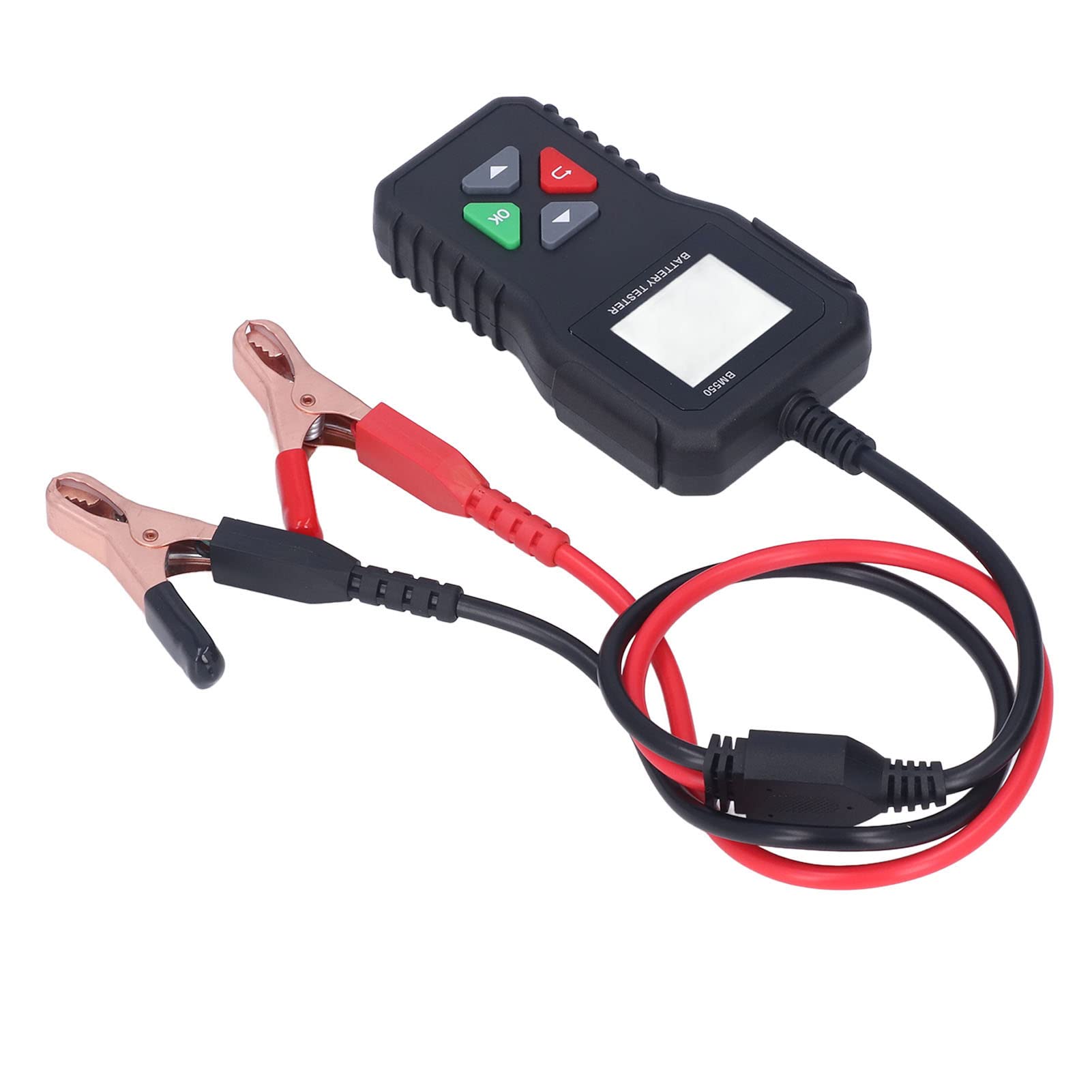 Jeanoko Tester Batteria 6V 12V 24V 3 in 1 Batterie per Autoveicoli Professionali Test di Vita Analizzatore Batteria BM550 per Automobili Moto Tosaerba Uso