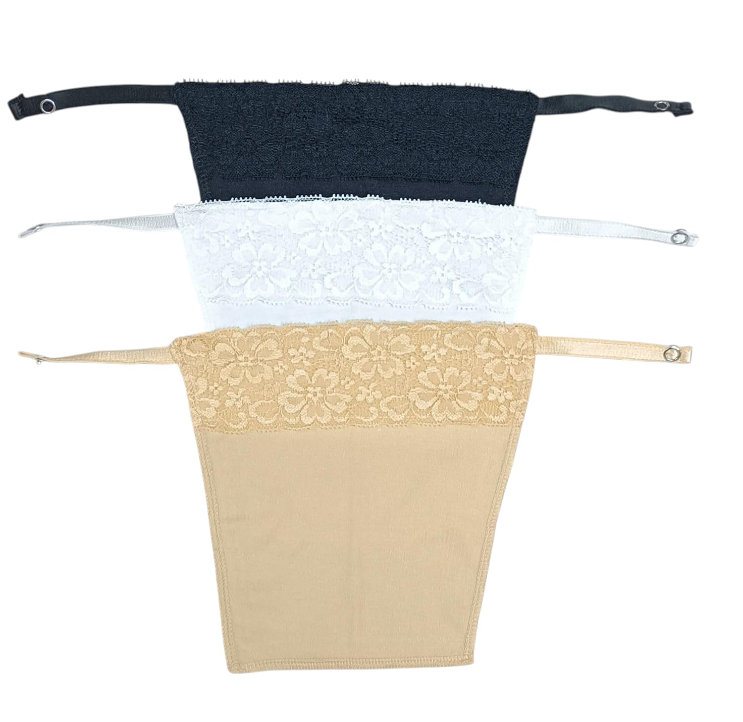lace Camisole inser Detachable Modesty Panel Chest Cover for Women lace Neckline Cover Bra Insert Cover Modesty Clip on Panel-picture-17