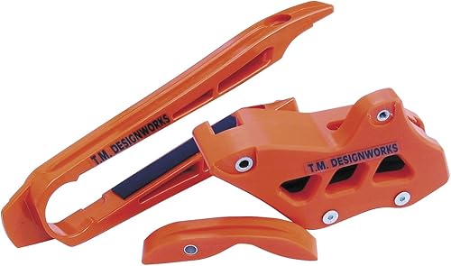 TM Designworks Dirt Cross Chain Slider Naranja para Husaberg KTM