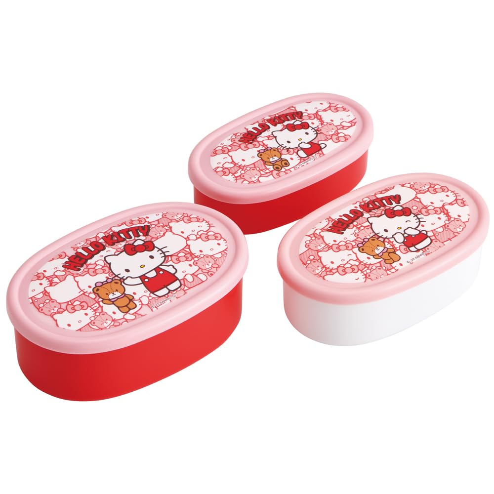 Amazon｜スケーター(Skater) 弁当箱 抗菌 保存容器 ランチボックス 3個