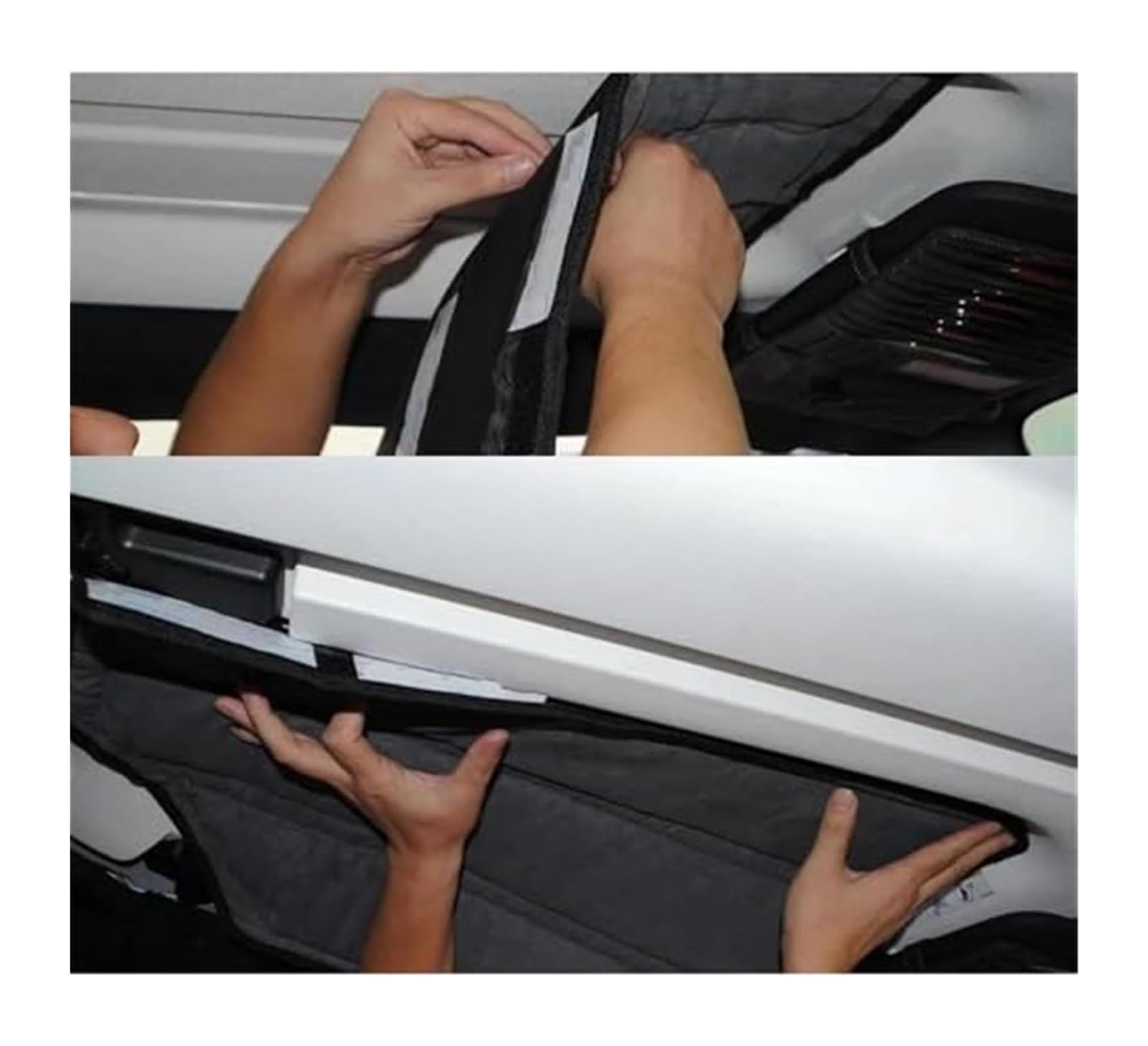 per J&eep per Wrangler JK 2012-2017 2/4 Porte Tetto Auto Lunotto Termico Isolamento in Cotone Tappetino insonorizzante