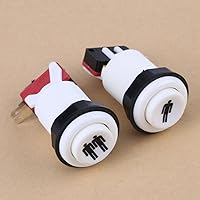 Vista 9 de Botón de juego, 1P 2P jugador botón DIY kit piezas de juego para joystick GamesArcade Videojuegos