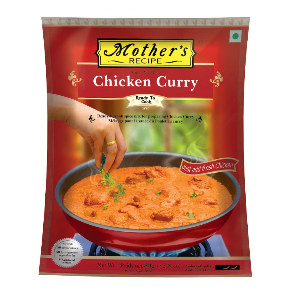 Mothers Recipe Chicken Curry Mix Pouch 80 g Pack of 6 (B0C58S9P1K) Amazon Price History, Amazon Price Tracker
