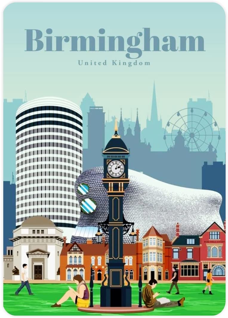 Birmingham - United Kingdom : Fridge Magnet