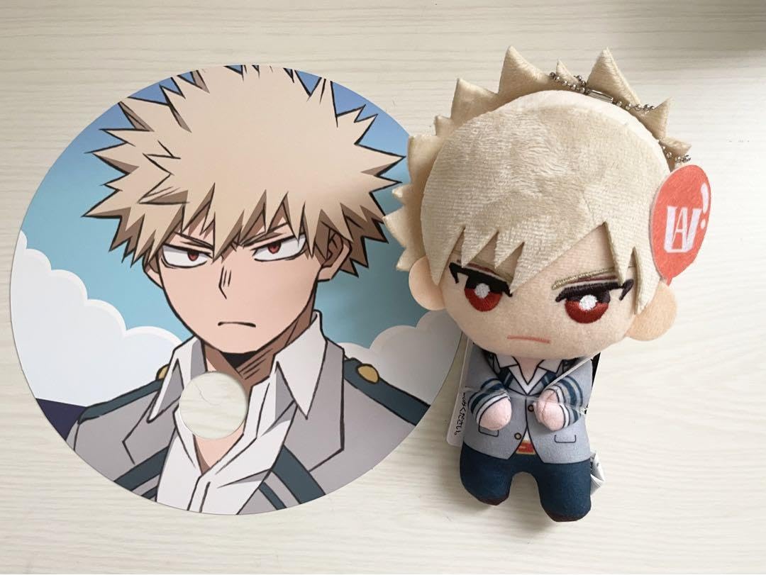 Amazon.co.jp: 限定 ヒロアカ 爆豪勝己 ともぬい ぬいぐるみ うちわ 2  