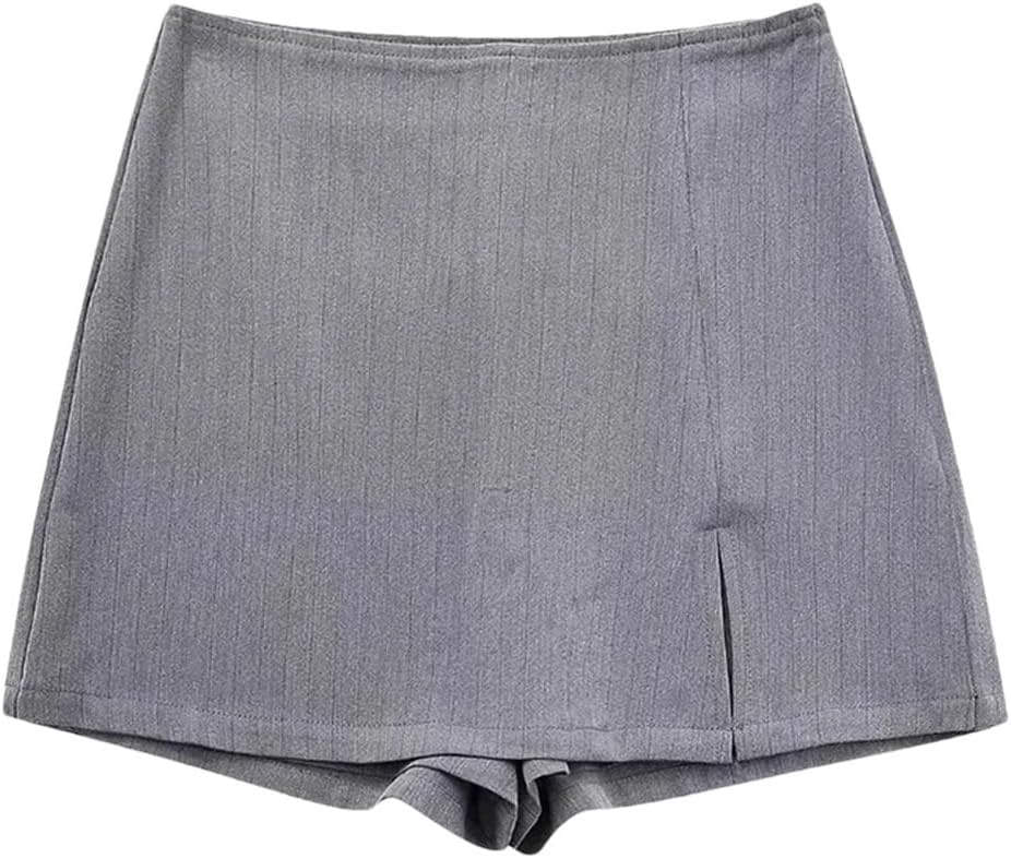 Women Suit Solid V Neck Single Breasted Pockets Blazer Zipper Straight Shorts Fashion Sets