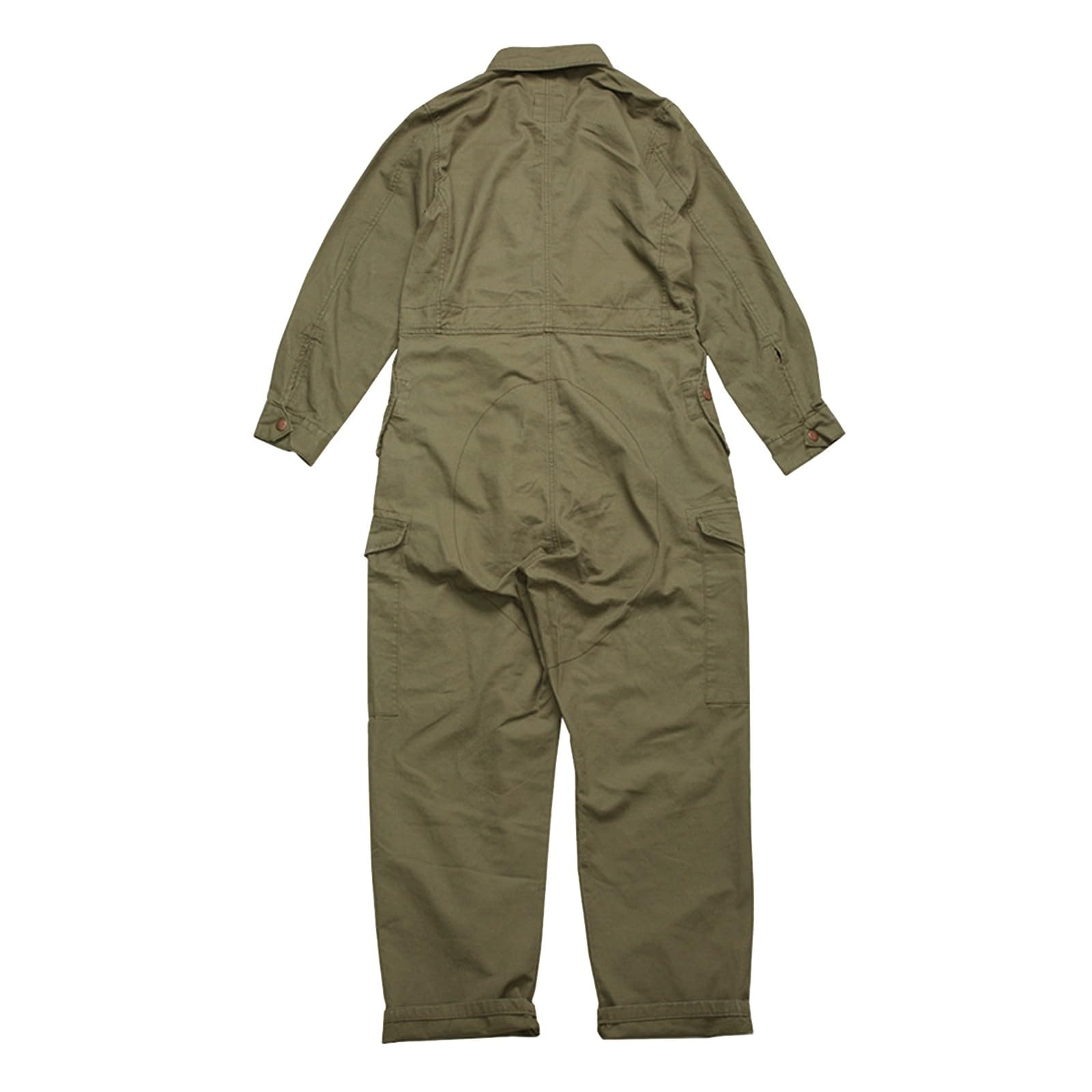 Peto de mezclilla para hombre, ajuste relajado, mono con bolsillos, correas ajustables, ropa de trabajo resistente y transpirable_1