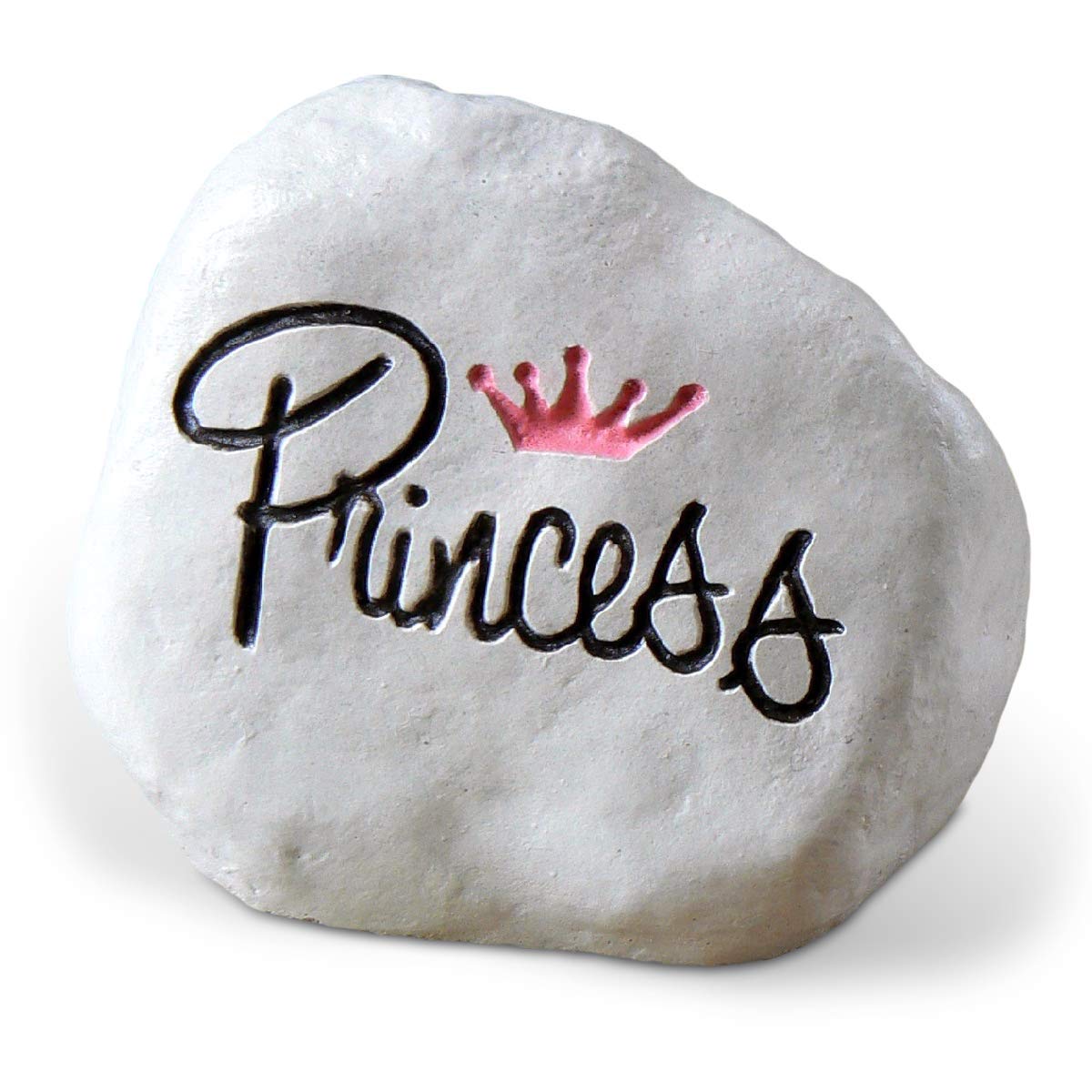 Princess with a Crown - Engraved Stone