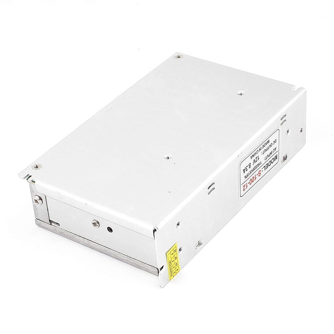 BW Controlador de fuente de alimentación de CA 110V/220V a CC 12V 8.3A 100W para tira de luz LED