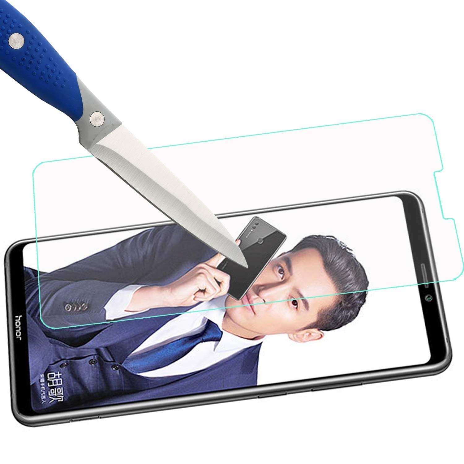 Mr.Shield Pellicola Protettiva In Vetro Temperato Per Huawei Honor 10 (3 Pezzi) - 9H Durezza, Anti Impronte, Senza Bolle